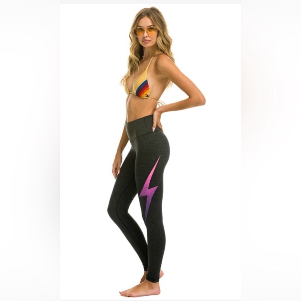 Aviator Nation lightning bolt leggings